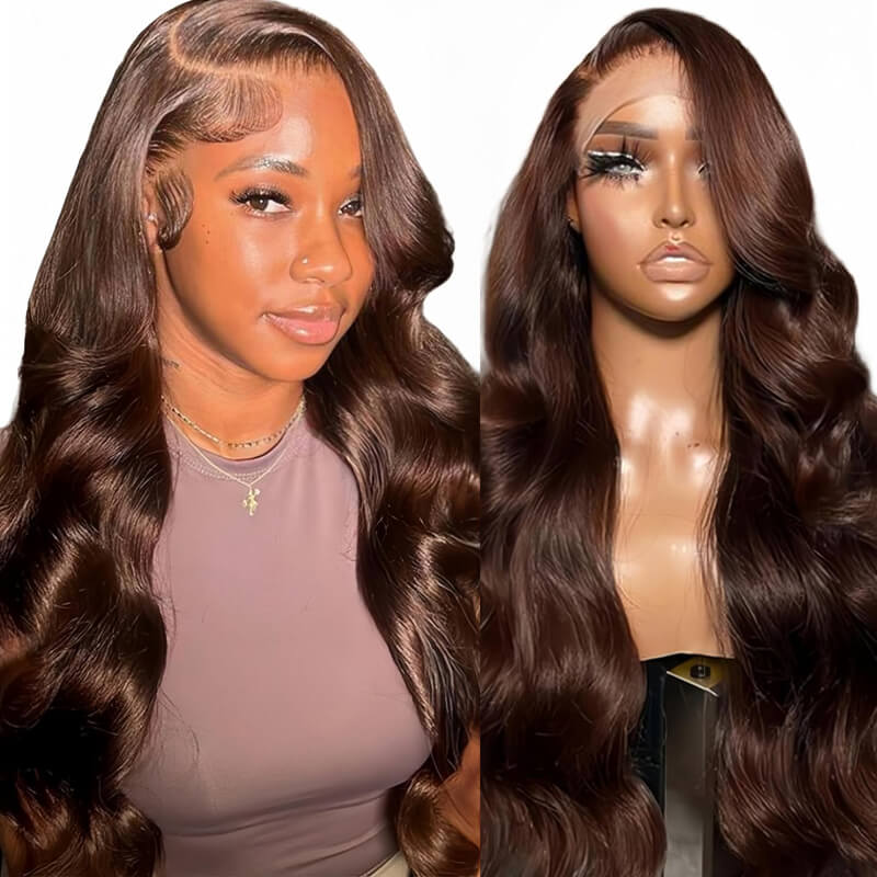26inch Pre-Colored 13x6 Lace Frontal Wig - Body Wave/Straight Human Hair Wig for Black Women | Natural Look & Comfort | Perfect for Daily Wear, Parties & Special Occasions
