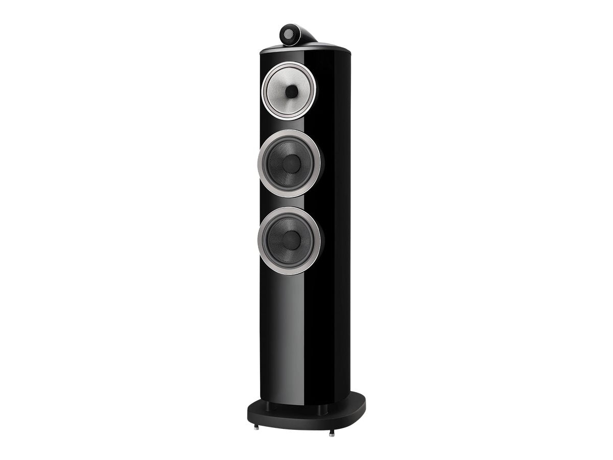 Bowers & Wilkins 804 D4 Premium Floorstanding Speakers (Pair) - High-End Audio for Home Theater & Music Listening