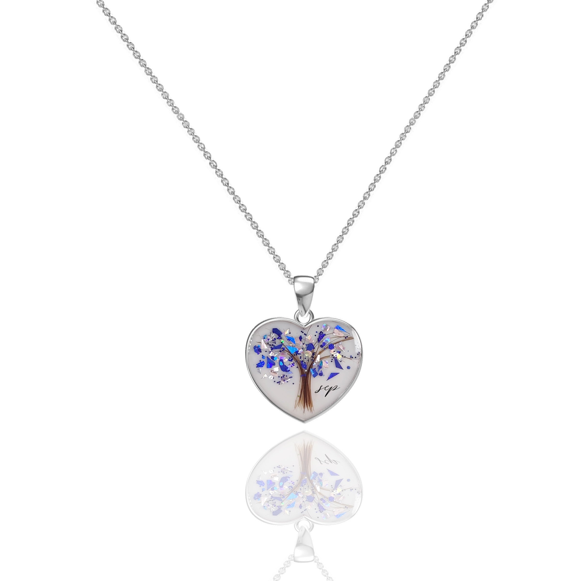LifeTree: Heart Shaped Breastmilk & Baby Hair Gold Necklace - Keepsake Jewelry for Moms, Personalized Memorial Gift for New Mothers - Perfect for Baby Showers, Christenings & Cherished Memories