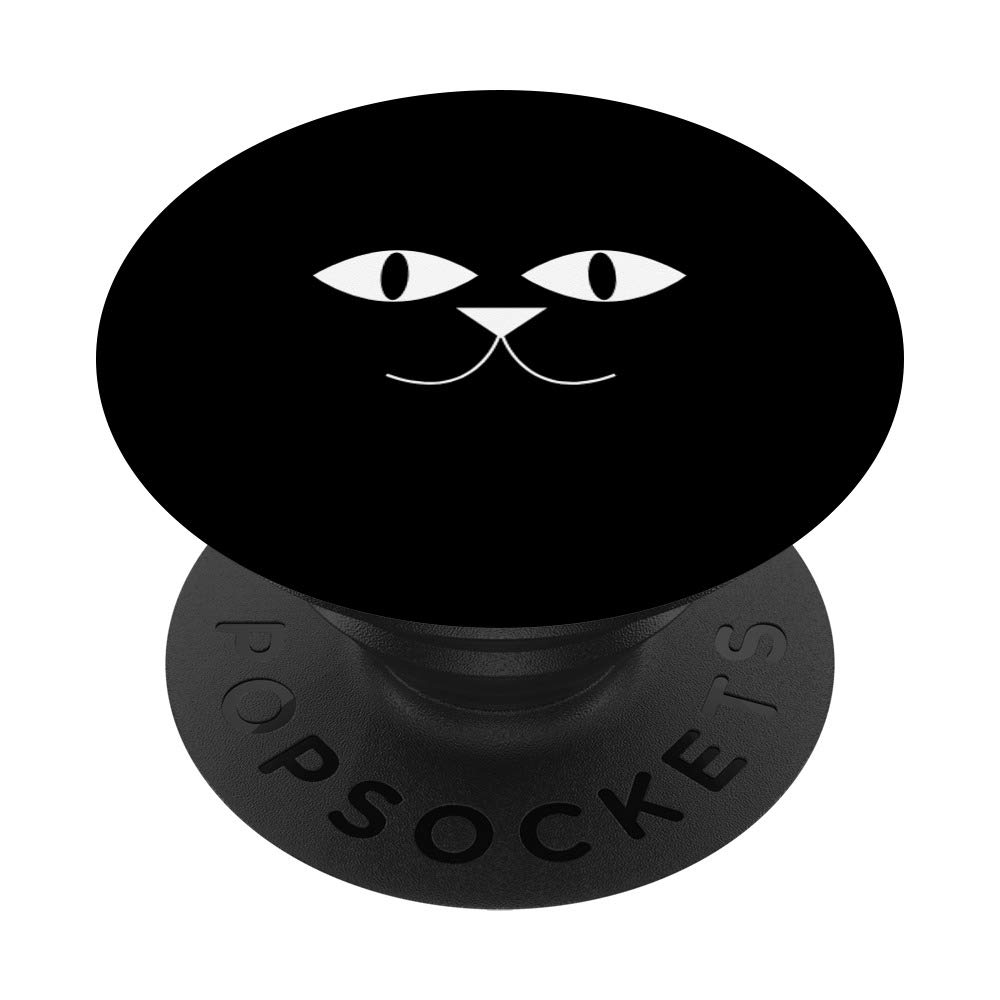 Glow in the Dark Cat Face for Cat Lovers - Perfect for Nighttime Decor