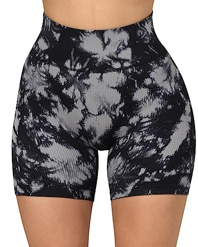 17 Shorts Black Tie Dye