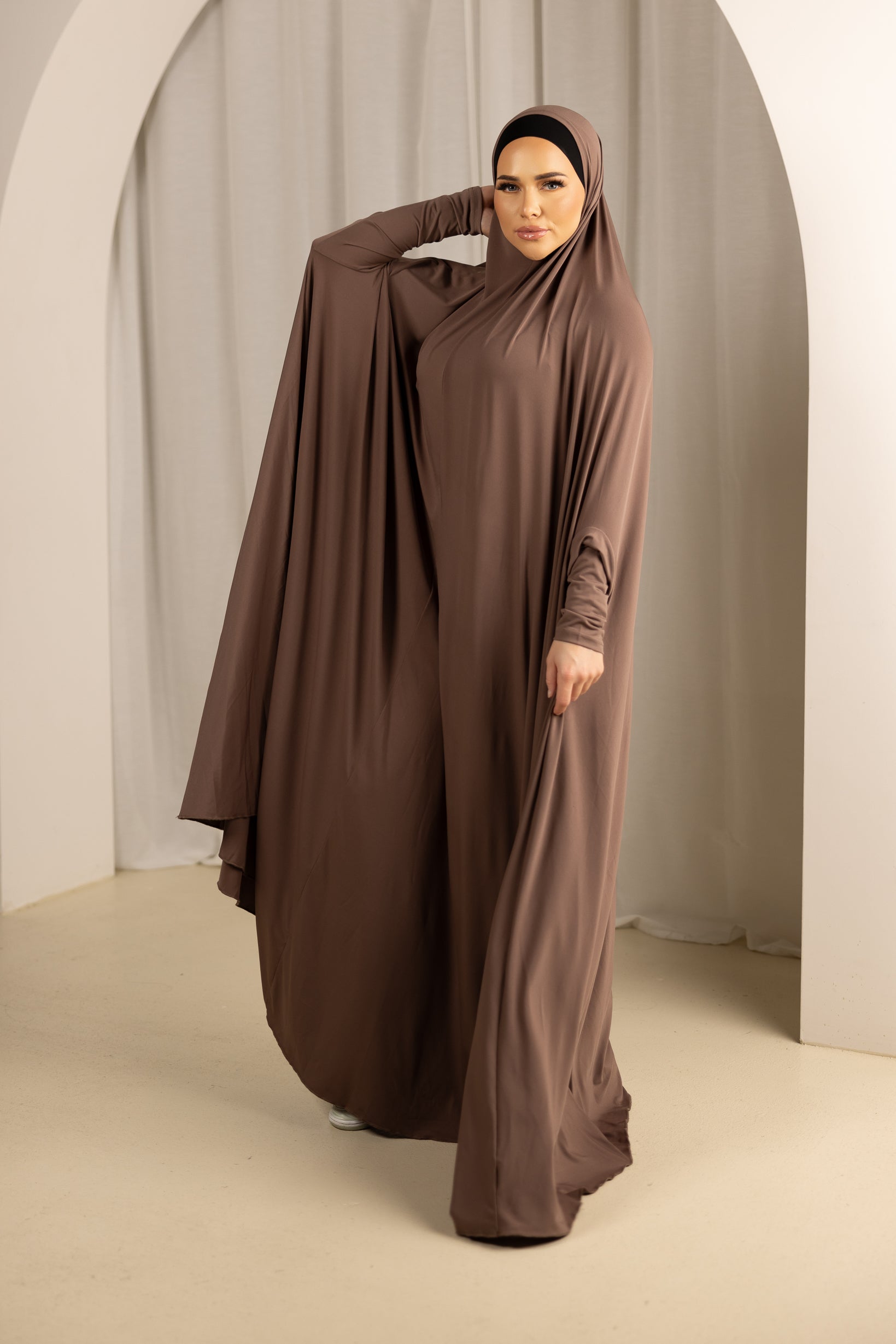 Maxi Jilbab - Light Shades Islamic Prayer Dress for Women - Perfect for Daily Wear & Mosque Prayer