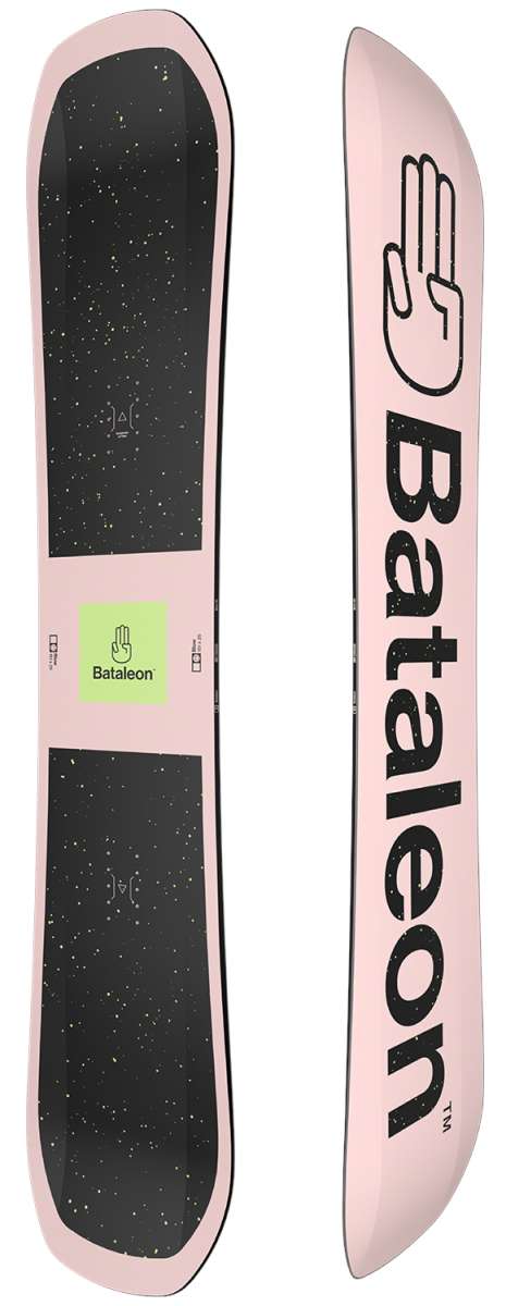 Bataleon Blow Snowboard 2024 - All-Mountain Freestyle Snowboard for Men & Women | Perfect for Powder, Park & Freeriding | Lightweight & Durable Design for Advanced Riders