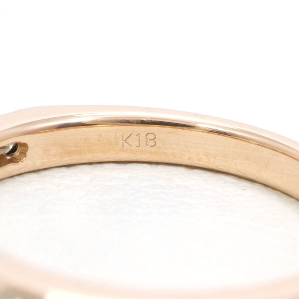 18K Pink Gold Brown Diamond Ring for Women - Elegant Vintage Style Engagement & Wedding Band - Perfect for Anniversaries, Proposals & Special Occasions