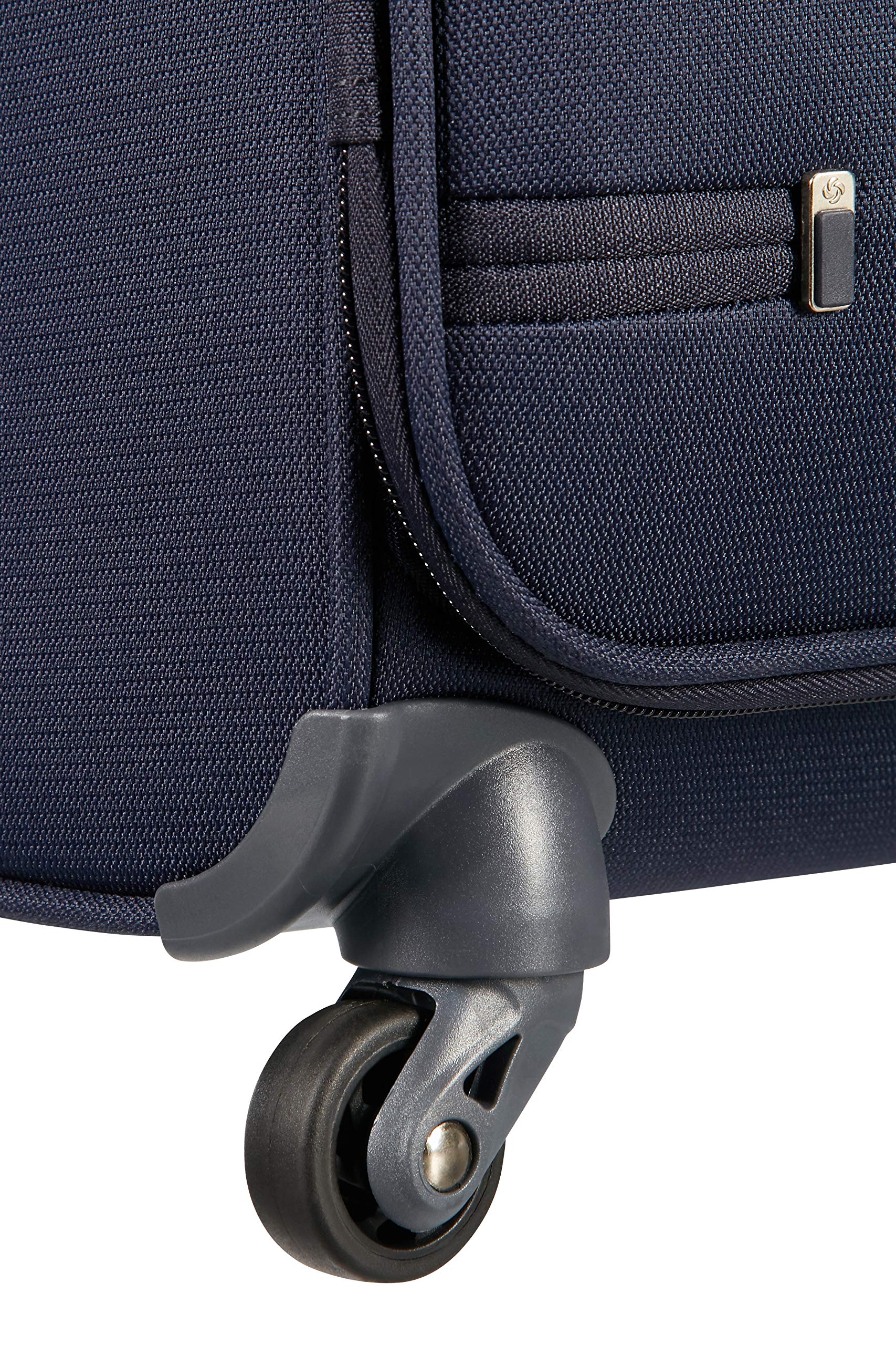 Samsonite Base Boost Spinner 55/20 Carry-On Luggage - 55cm 39L TSA Lock Blue (Navy Blue) Suitcase for Business Travel & Weekend Getaways