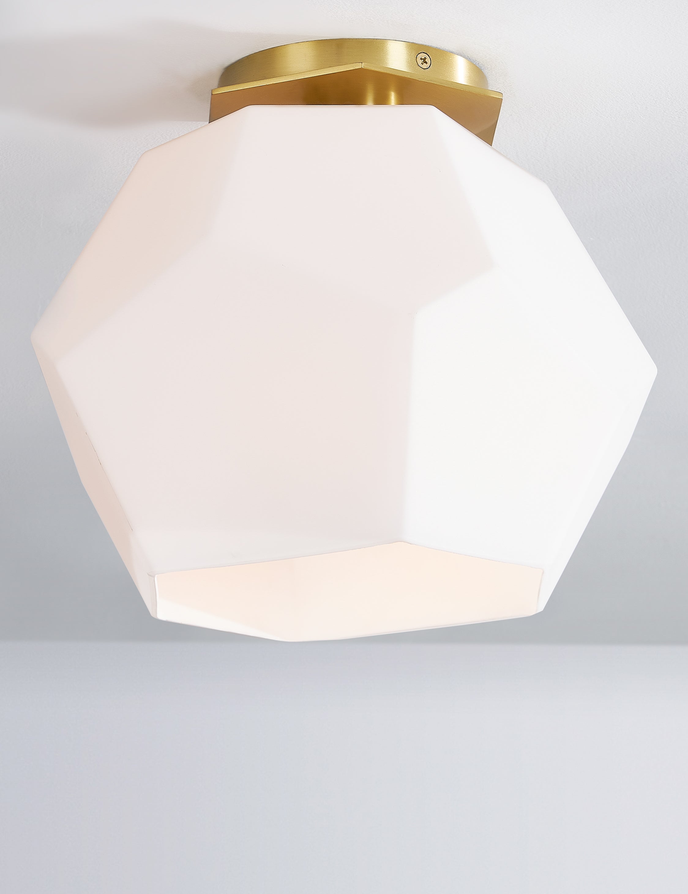 Eden Flush Mount Ceiling Light - Modern LED Fixture for Bedroom, Living Room & Kitchen - Dimmable Indoor Lighting for Home Decor