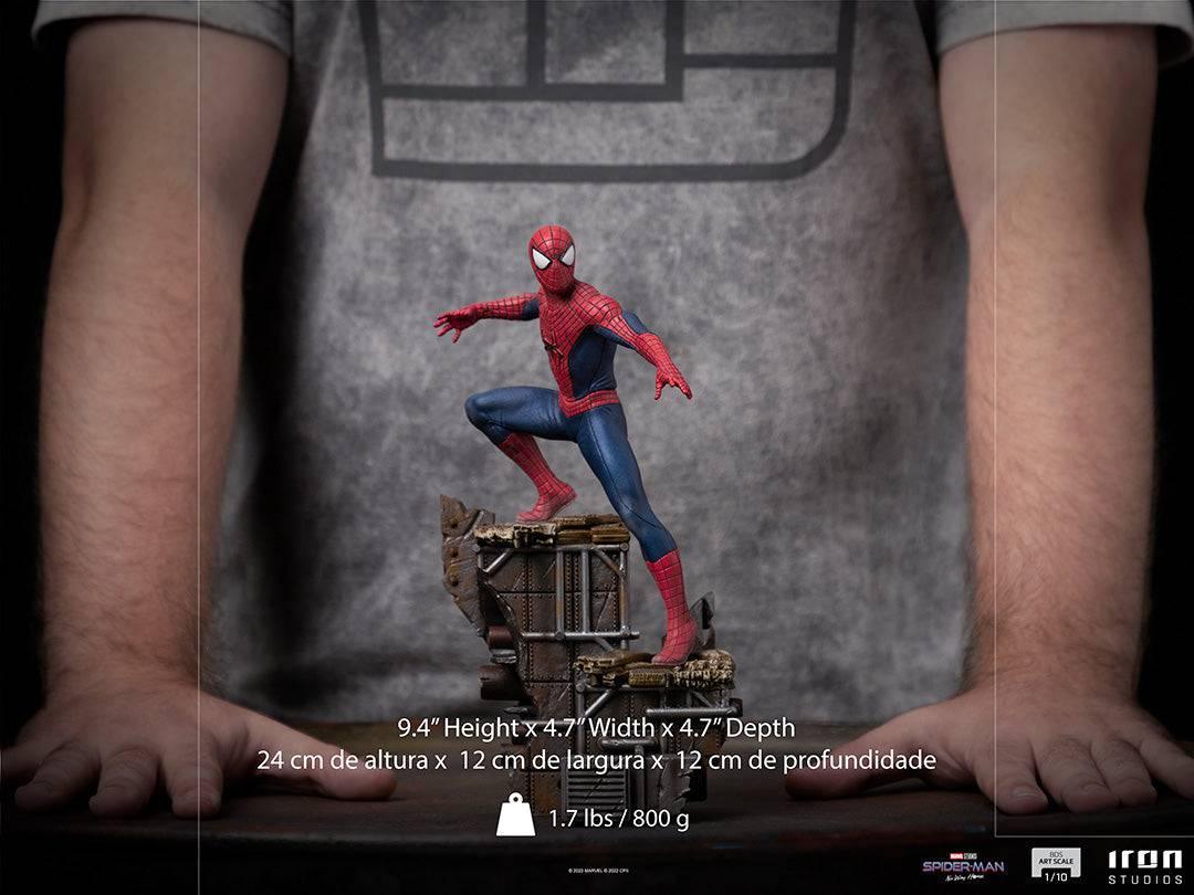 Iron Studios Spider-Man: No Way Home Peter Parker (Tom Holland) BDS Art Scale 1/10 Statue - Collectible Marvel Movie Figure for Home Display & Superhero Fans