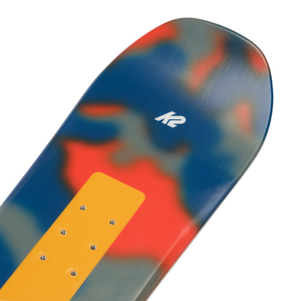 K2 Mini Turbo Youth Snowboard - Lightweight & Durable for Kids | Perfect for Beginners & Park Riding | Mountain & Freestyle Snowboarding