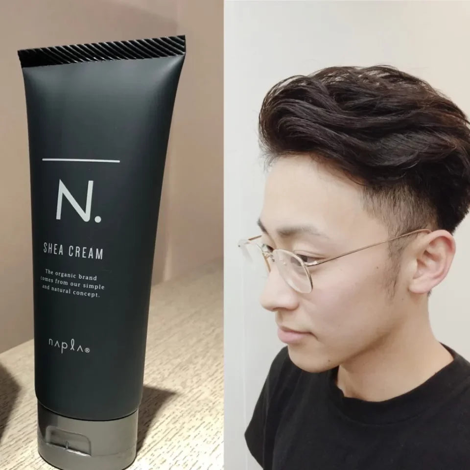 Napla Shea Cream for Men - Natural Hair Styling & Conditioning Cream (100g) - Perfect for Daily Styling, Frizz Control & Healthy Hair Care
