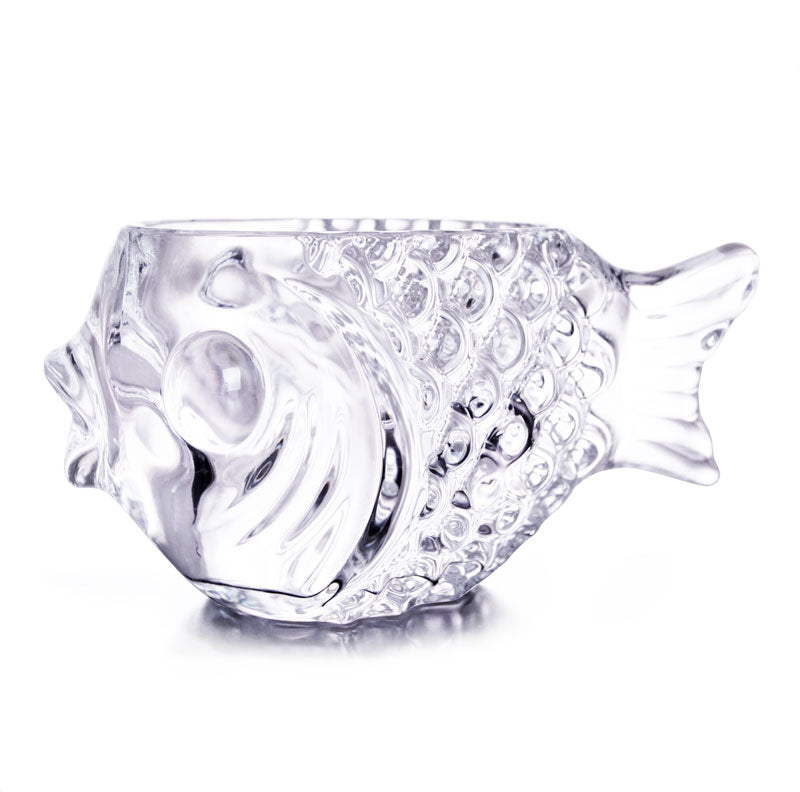 BarConic® 12 oz Glass Fish Bowl - Premium Clear Glassware for Aquariums, Home Decor, and Party Centerpieces | Perfect for Betta Fish, Small Aquatic Pets, and Creative DIY Decorations