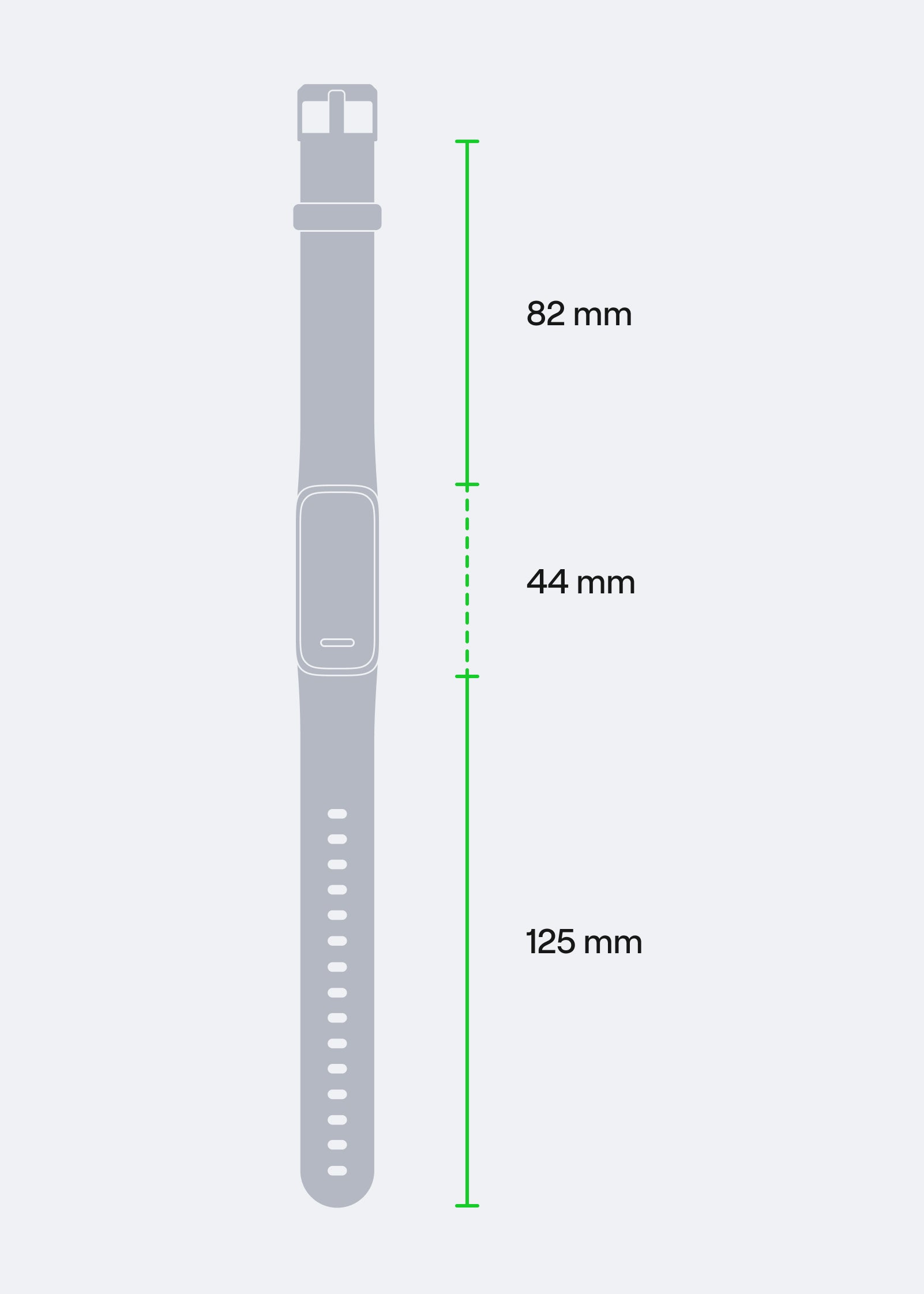 BetterMe Black Fitness Band Strap - Adjustable & Comfortable for Running, Workouts & Daily Activity Tracking