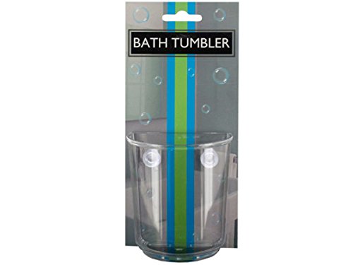 48-Pack Bulk Bath Tumblers with Strong Suction Cups | Non-Slip Shower Drinkware for Kids & Adults | Perfect for Bathtime, Poolside, and Spa Relaxation