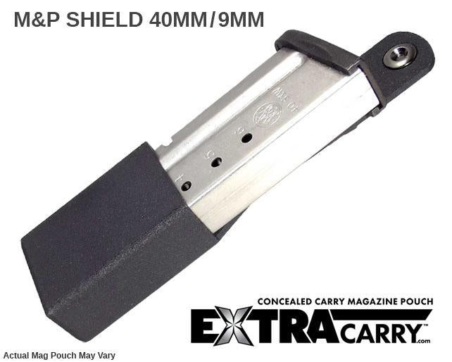 Smith & Wesson M&P Shield 40mm Extended 7 Round Magazine Pouch - Tactical Holster for Concealed Carry & Range Shooting