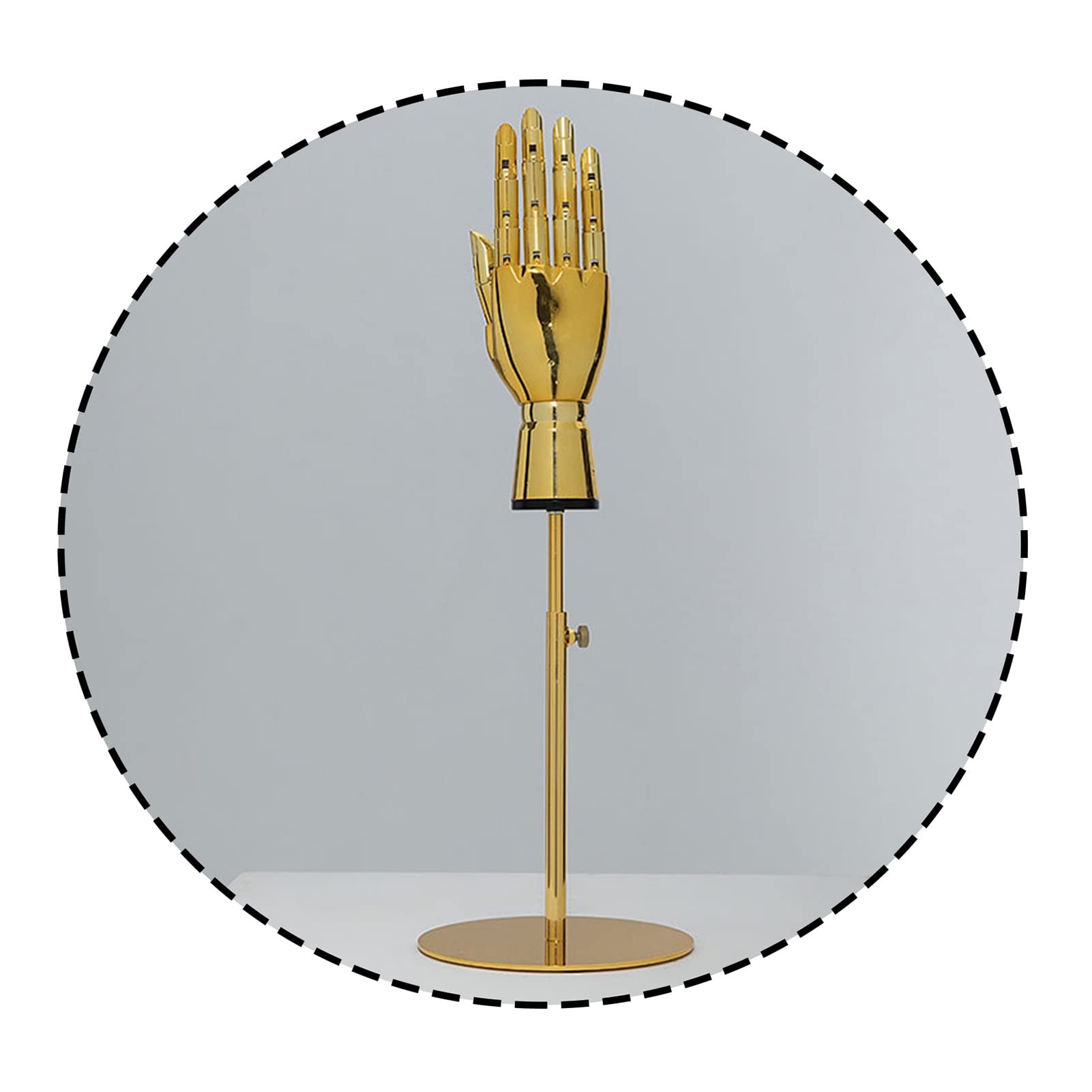 Realistic ABS Plastic Mannequin Hand Display Stand - Perfect for Jewelry, Glasses & Phone Display - 6 Lifelike Hand Models (D-Right) - Ideal for Retail Stores, Photography Props & Product Showcase