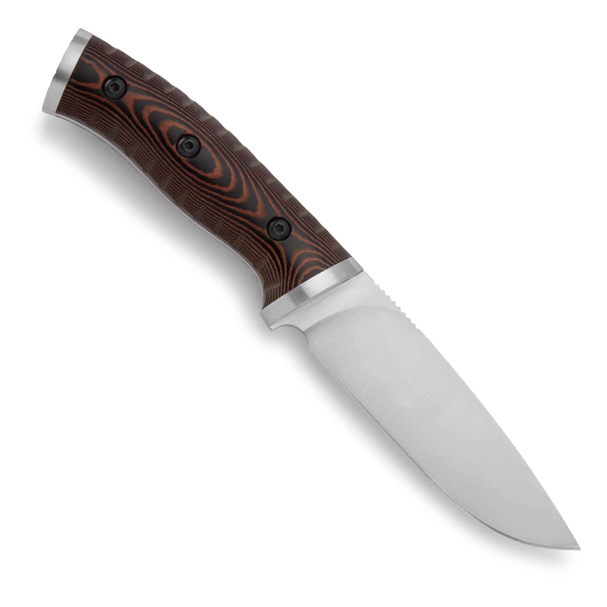 Buck Knives 863 Large Selkirk Fixed Blade Survival Knife with Fire Starter & Nylon Sheath - Outdoor Camping, Hunting, Bushcraft & Emergency Preparedness Tool