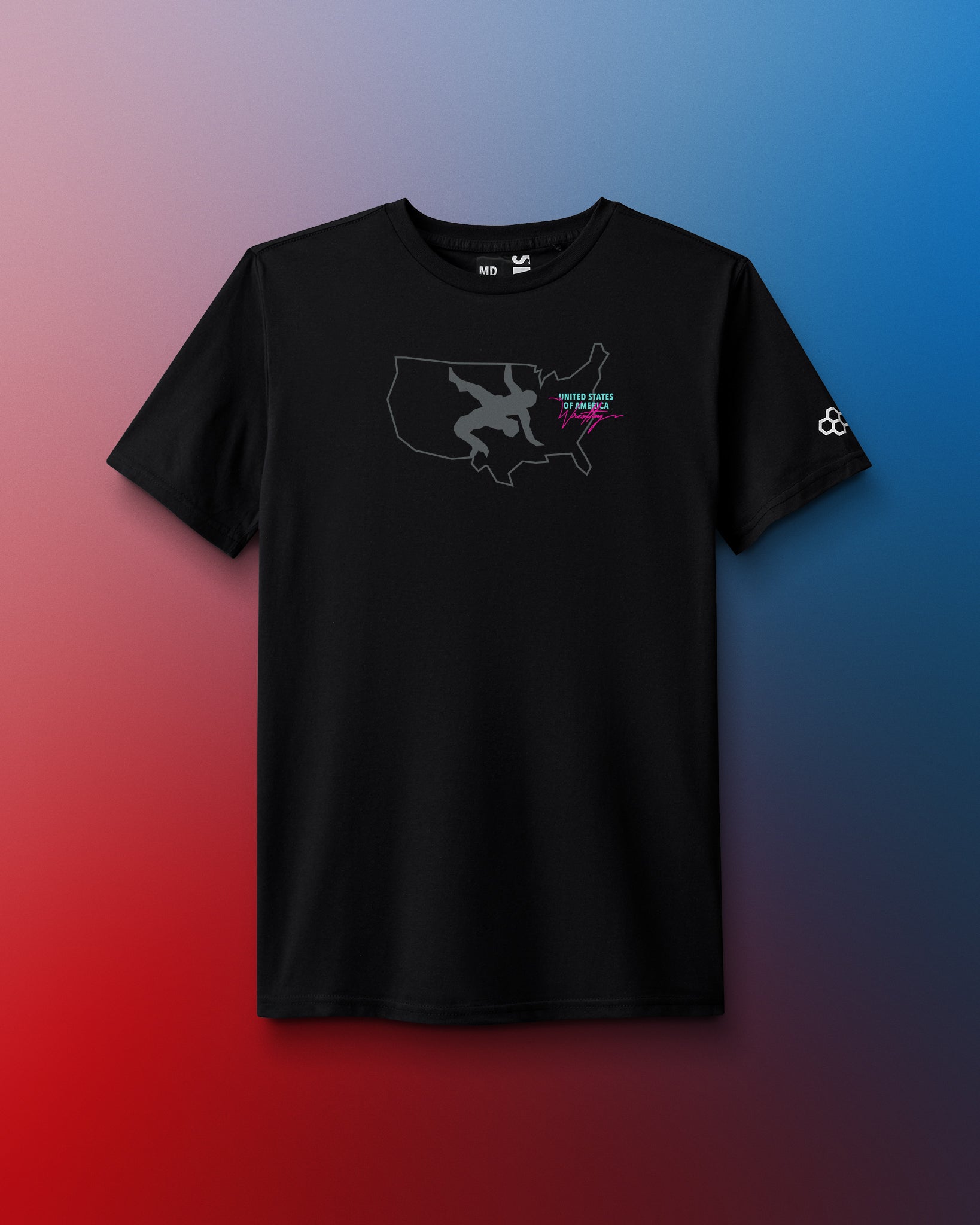 USAW Branded Elite Super Soft Cotton T-Shirt for Men & Women - Comfortable Casual Wear for Gym, Workout, and Everyday Use