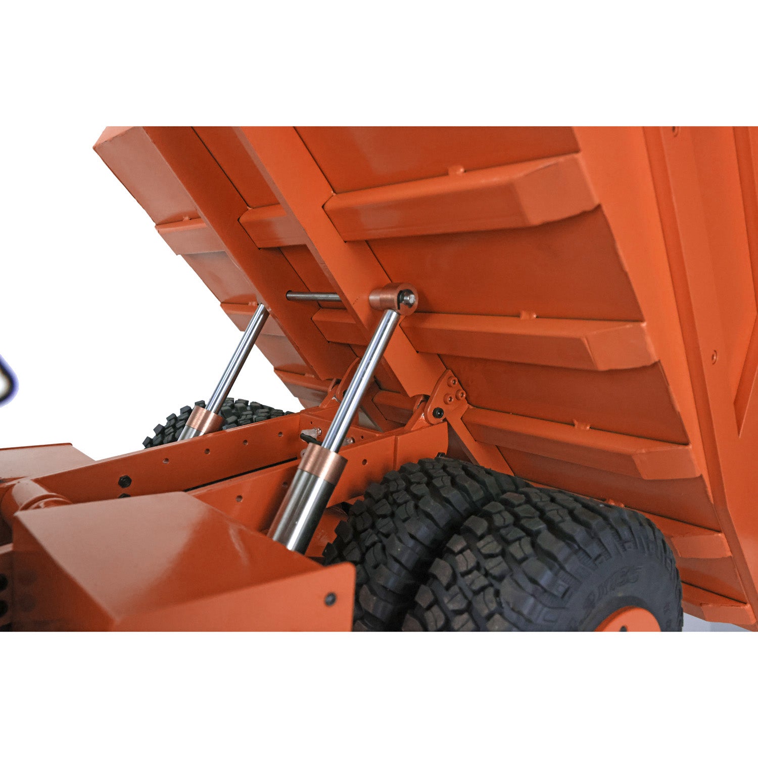 1/20 Scale 793D Radio Controlled Mining Truck - Assembled & Painted Metal Hydraulic Dump Truck Model with I6X Radio & Warning Lights - Perfect for Collectors, Construction Enthusiasts, and RC Hobbyists