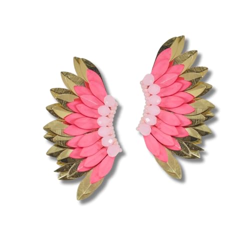 Pink Gold Wings