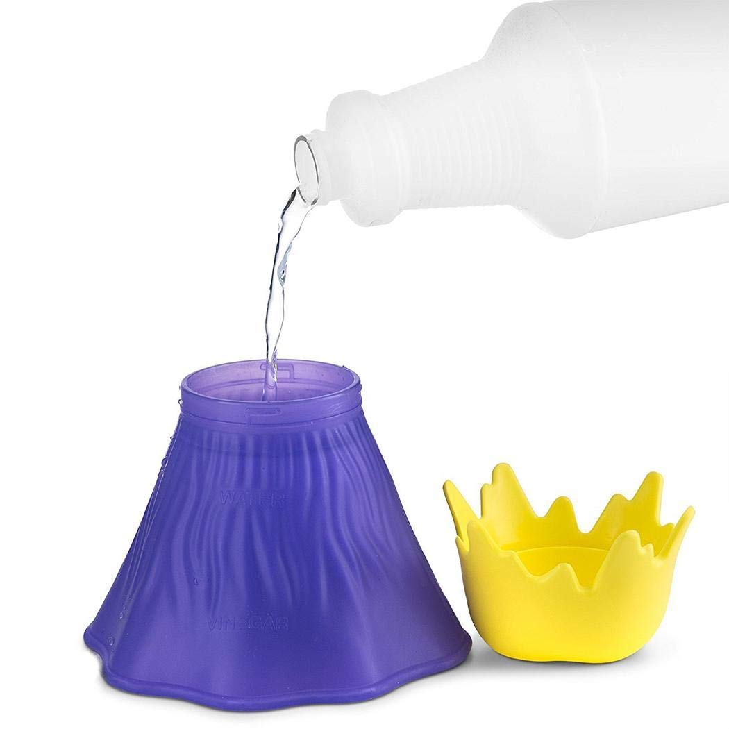 Volcano Steam Microwave Cleaner - Kitchen Gadget for Easy Oven Cleaning at Home