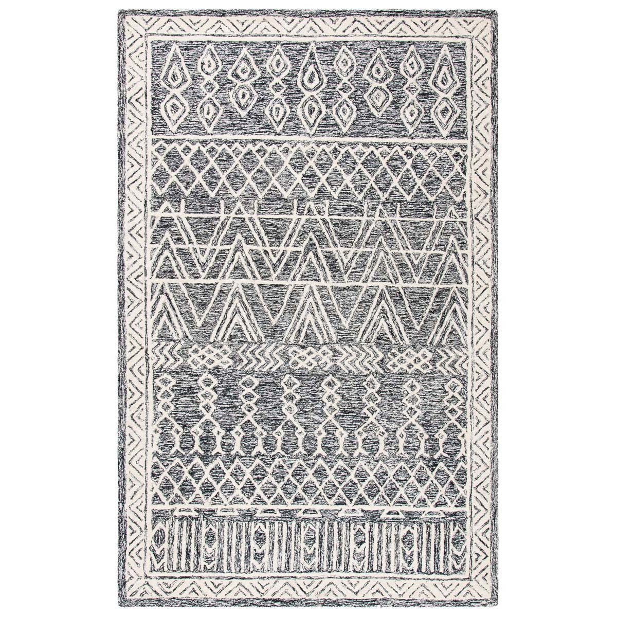 Abstract 558 Rug | Safavieh ABT558 - Modern Geometric Area Rug for Living Room, Bedroom & Office Decor