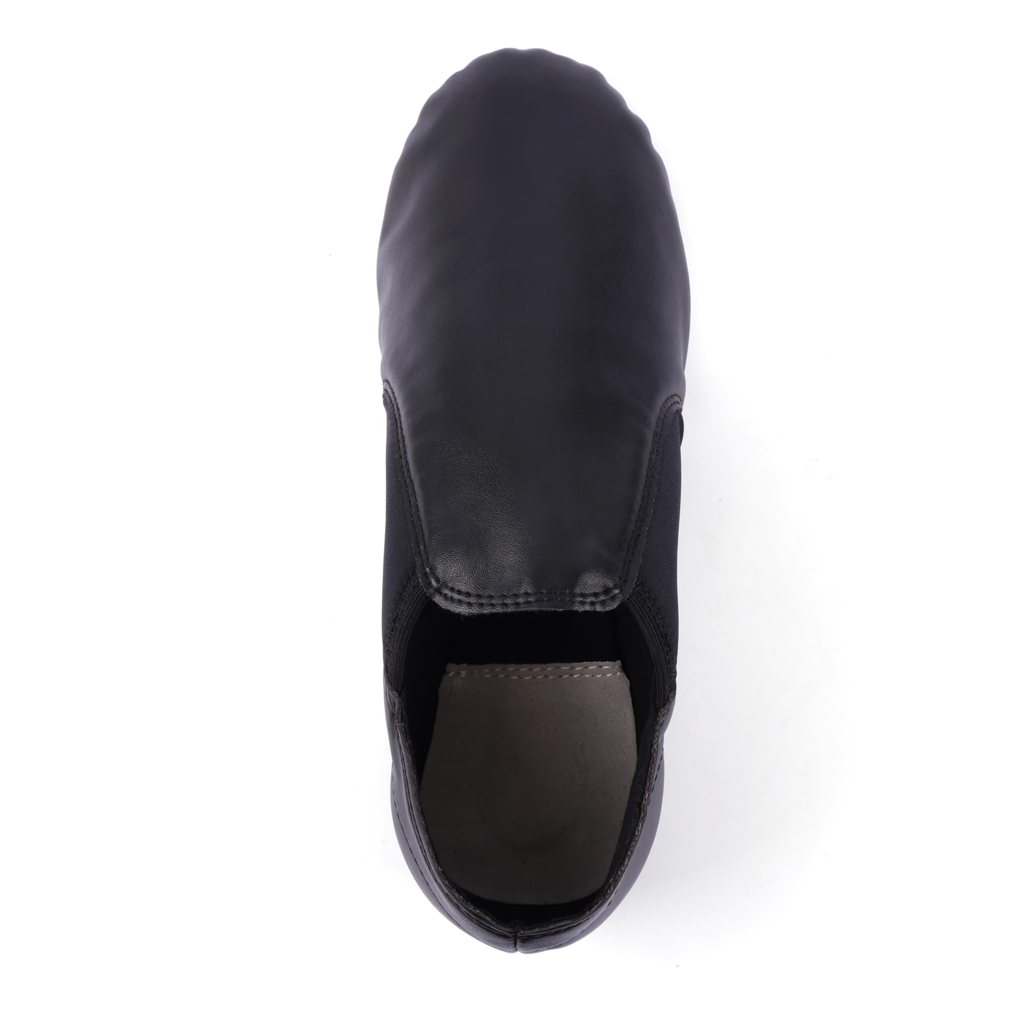 Linodes PU Leather Jazz Shoes for Girls and Boys - Slip On Dance Shoes for Toddler, Little Kid & Big Kid - Perfect for Ballet, Jazz Dance, and Performance Practice