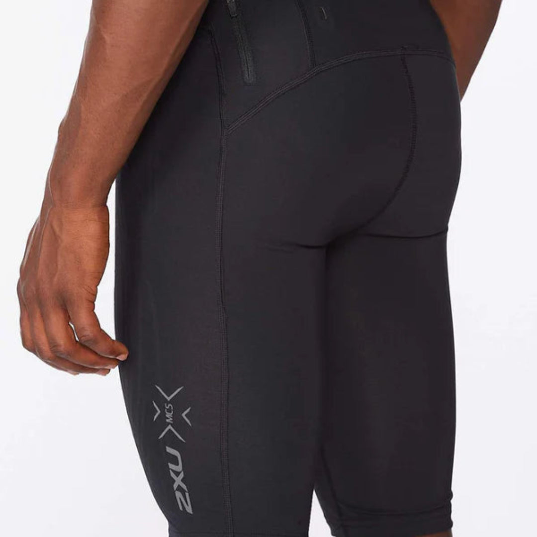 2XU Men's Light Speed Compression Shorts - High-Performance Running & Workout Shorts for Athletes - Ideal for Marathon, Gym, and Cycling