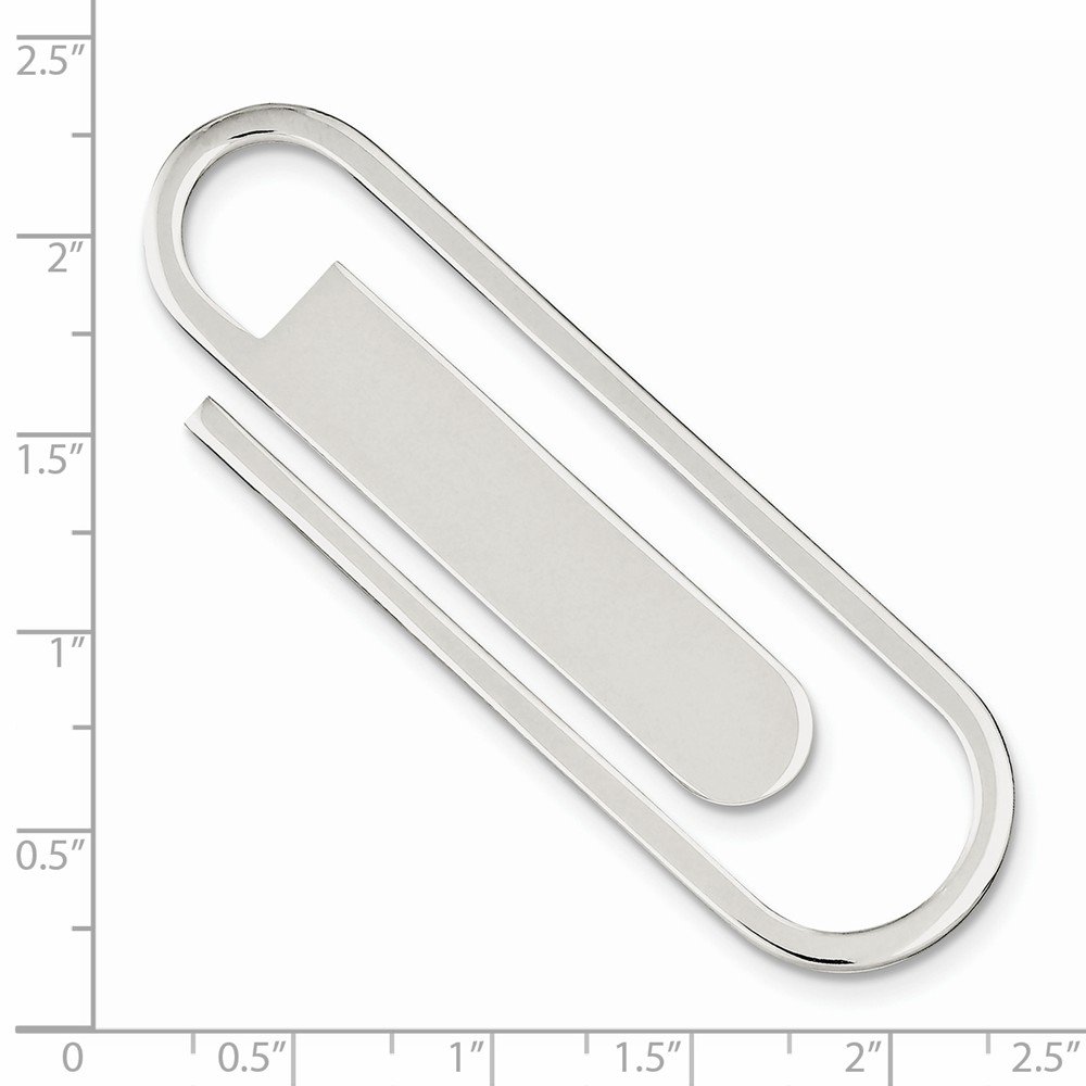 925 Sterling Silver Bookmark Money Clip - Elegant Gift for Book Lovers & Cash Organizer - Perfect for Reading, Gifting & Everyday Use