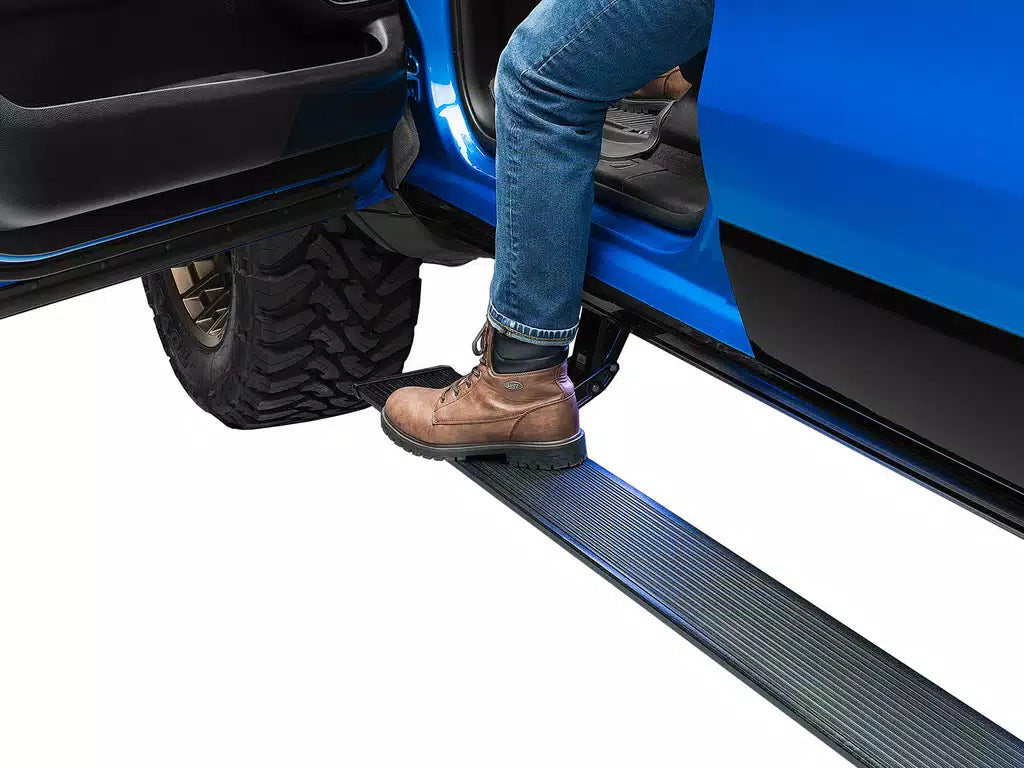 2021+ Ram TRX AMP Research PowerStep XTreme Running Boards - Heavy Duty Auto Side Steps for Off-Road Trucks & SUVs - Easy Installation & Durable Design