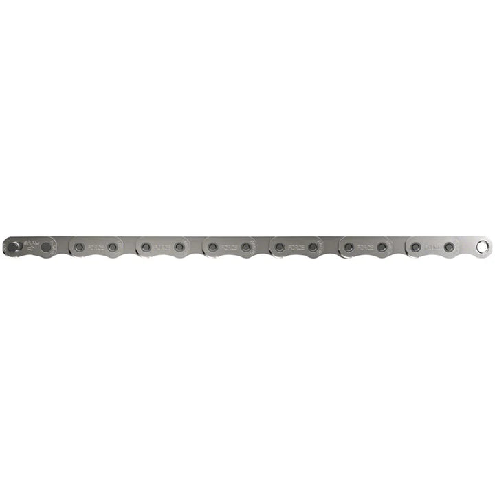 SRAM Force AXS 12-Speed Bicycle Chain - 114 Links, Flattop Silver, Compatible with Road & Gravel Bikes | Durable & Smooth Shifting for High-Performance Cycling