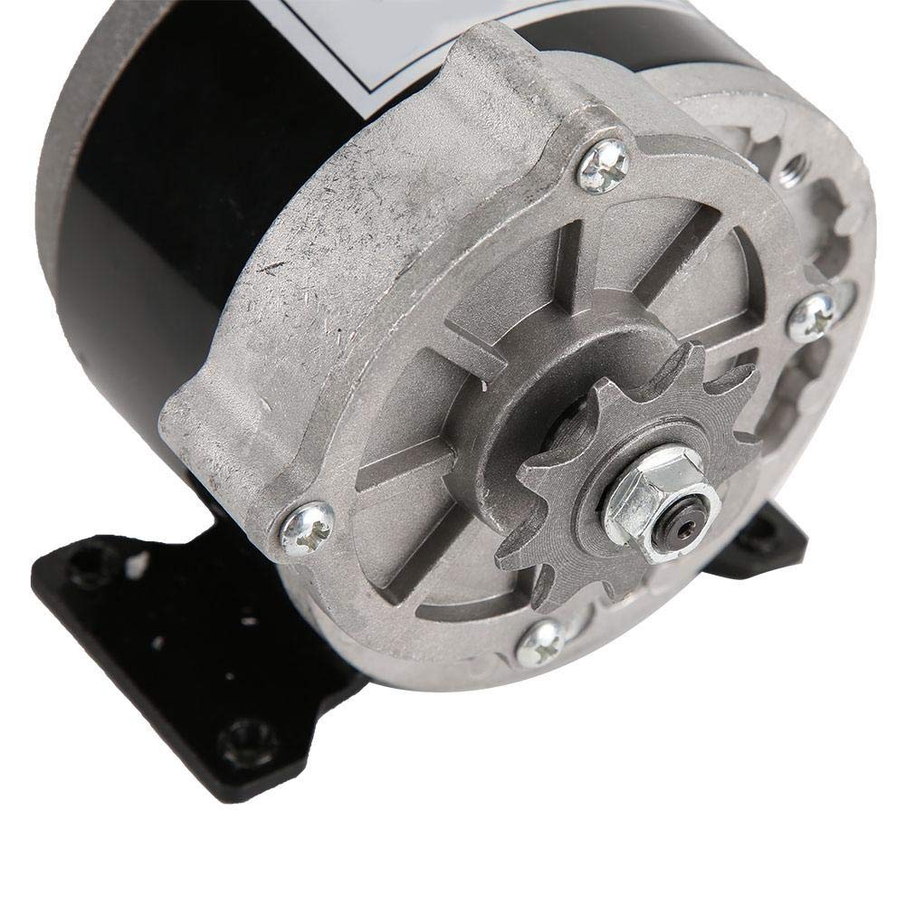 12V 250W Brushed DC Gear Reduction Motor with 9-Tooth Sprocket - High Torque Electric Motor for E-Bikes, Scooters, Door Locks & Smart Curtains - Perfect for DIY Projects, Home Automation and Small Electric Vehicles