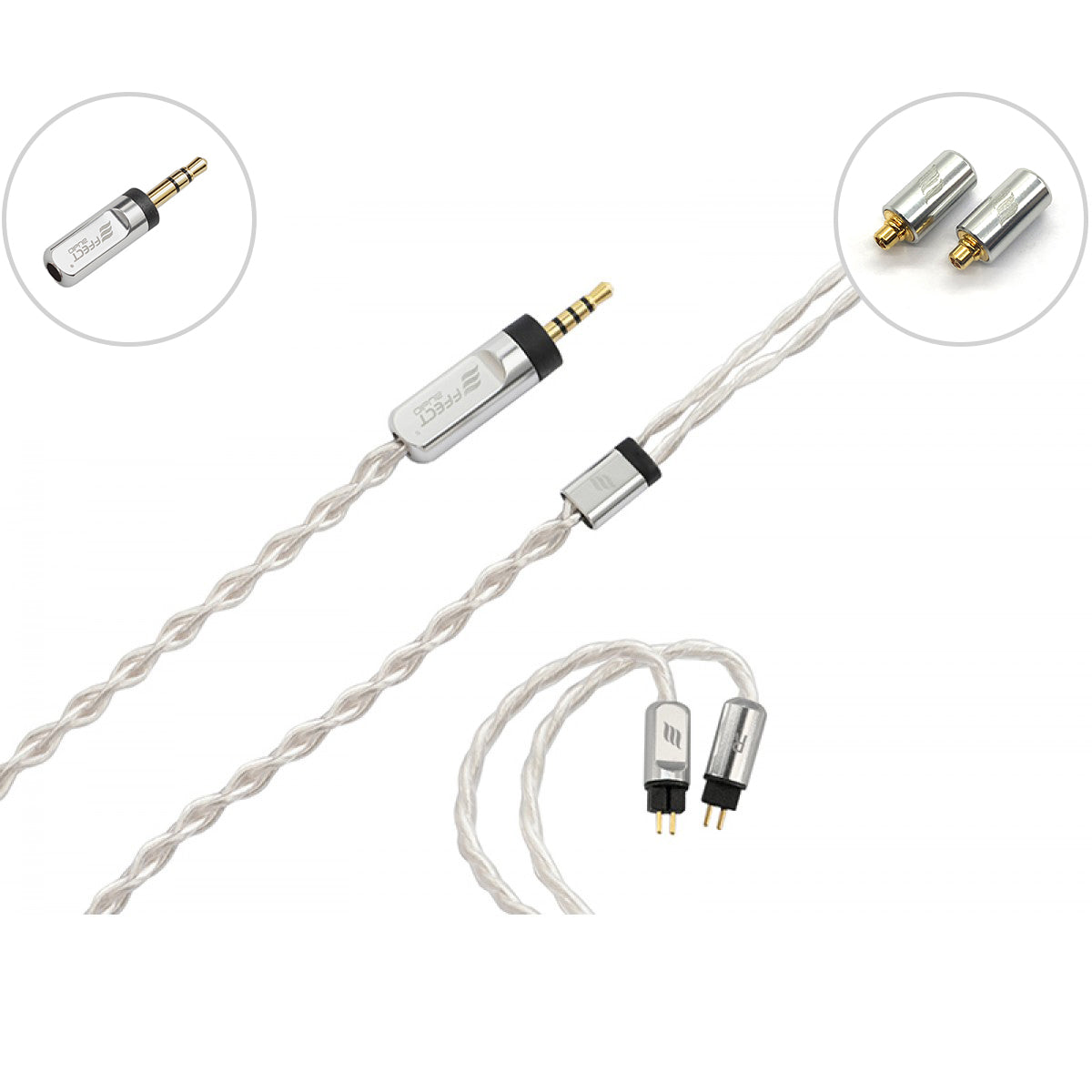 Effect Audio Virtuoso Premium In-Ear Monitor Cable - High-Quality Audiophile Upgrade for IEMs | Perfect for Studio Recording, Live Performances & Music Enthusiasts