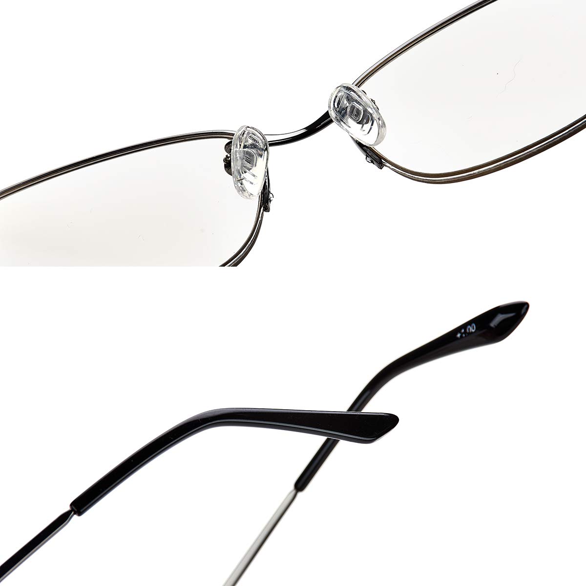 Progressive Multifocal Computer Reading Glasses for Men - Blue Light Blocking Presbyopia Eyewear for Office, Gaming & Screen Use