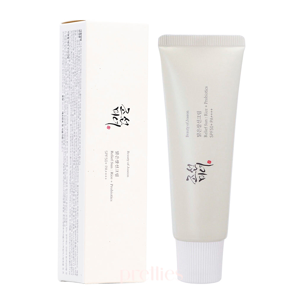 Beauty of Joseon Relief Sun Rice + Probiotics SPF50+PA++++ Sunscreen 50ml - Korean Skincare for Daily UV Protection & Sensitive Skin Care