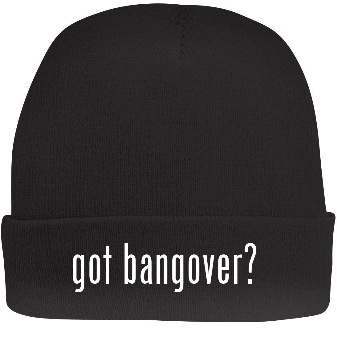Shirt Me Up Got Bangover? Funny Beanie Cap for Men & Women - Trendy Winter Knit Hat for Cold Weather, Parties, and Casual Outfits