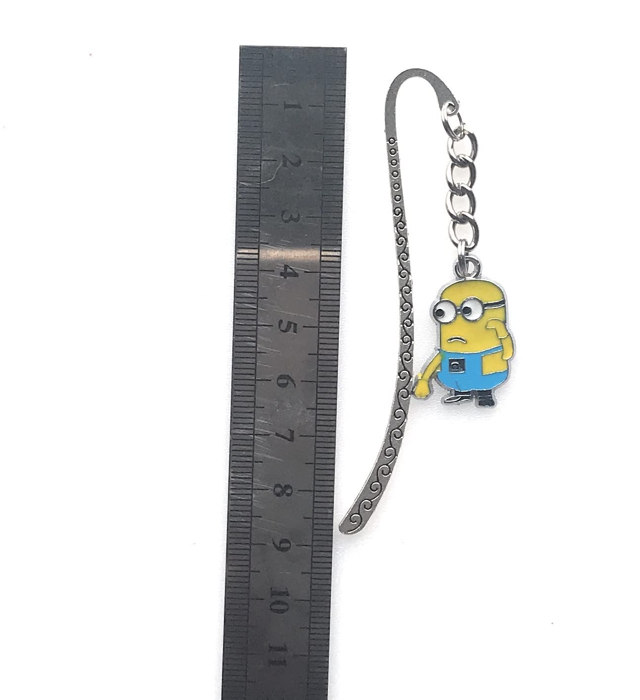 Customized Lanyard with Optional Cartoon Keychain or Bookmark - Personalized Name & Various Designs for School, Office, Events & ID Badge Holders