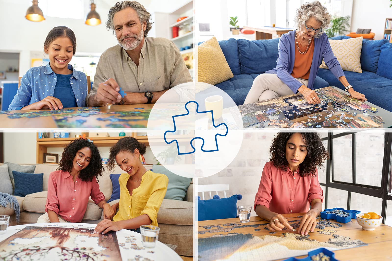 Ravensburger 1000 Piece Adult Jigsaw Puzzle - Flower Meadow (88923) | Perfect for Relaxation, Family Bonding & Home Decor