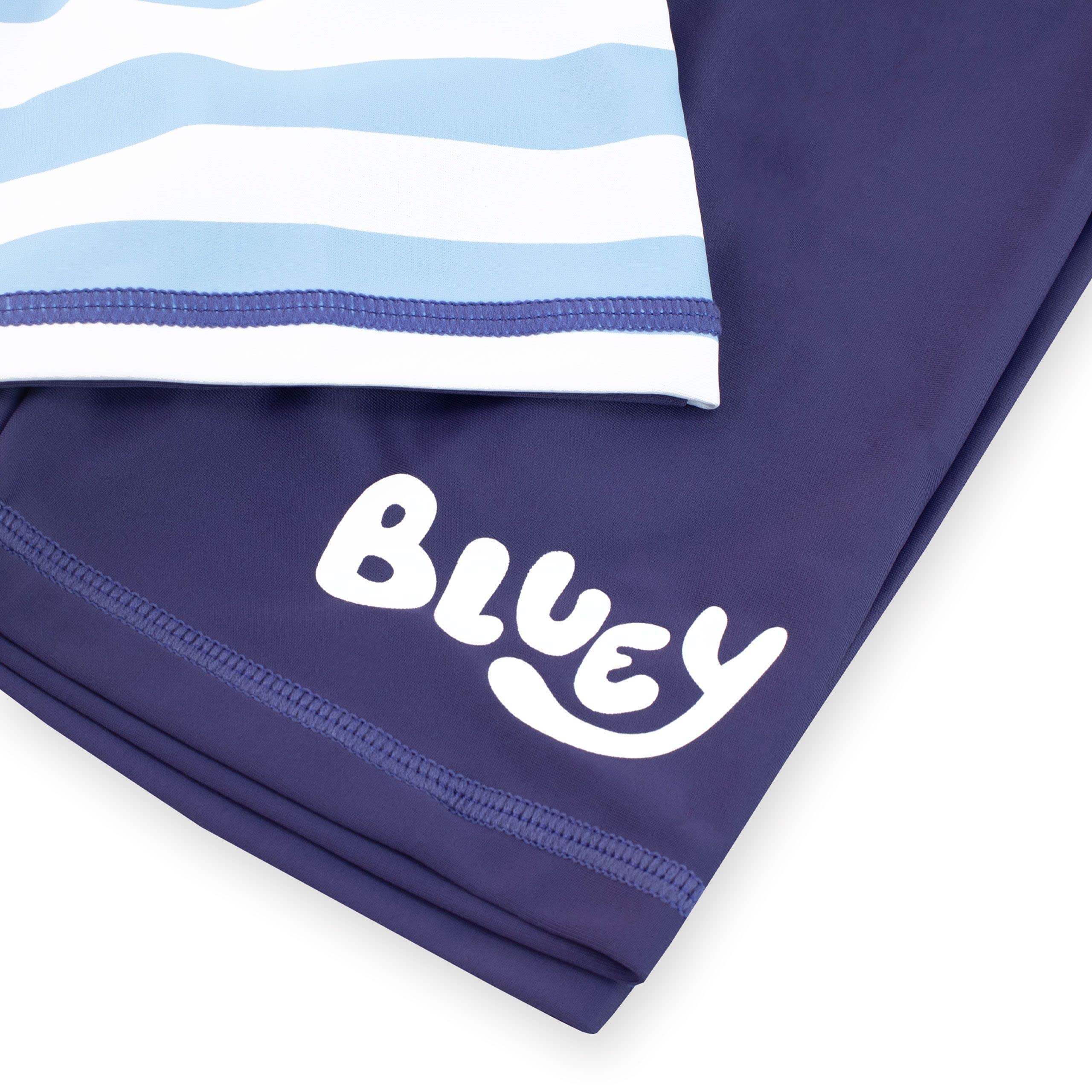 Bluey Boys 2-Piece Swim Set - Kids Swimming Costume for Beach, Pool, and Summer Water Fun