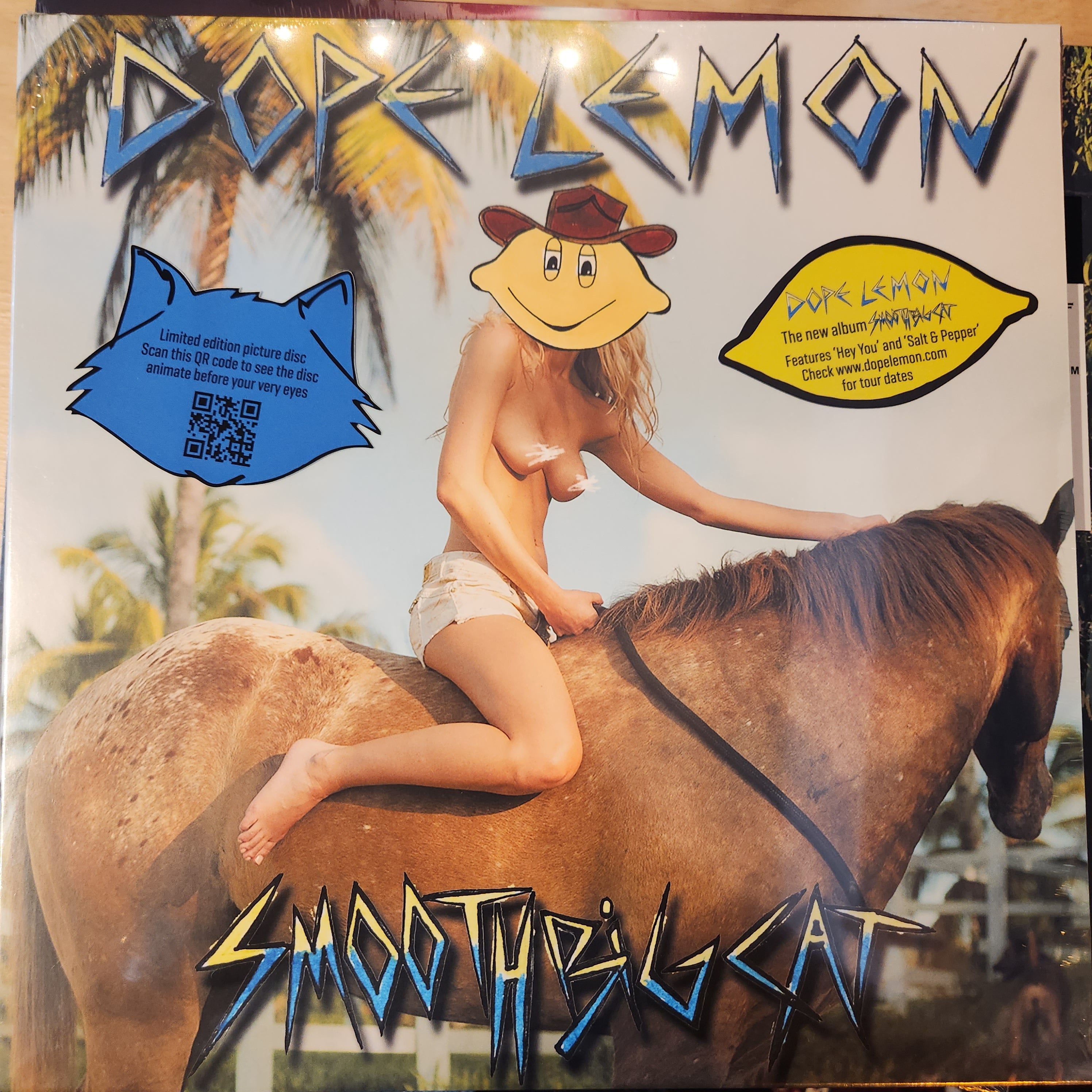 Dope Lemon - Smooth Big Cat Vinyl LP Record | Limited Edition Music Album for Vinyl Collectors & Music Lovers | Perfect for Home Listening, Gifts & Vinyl Collections