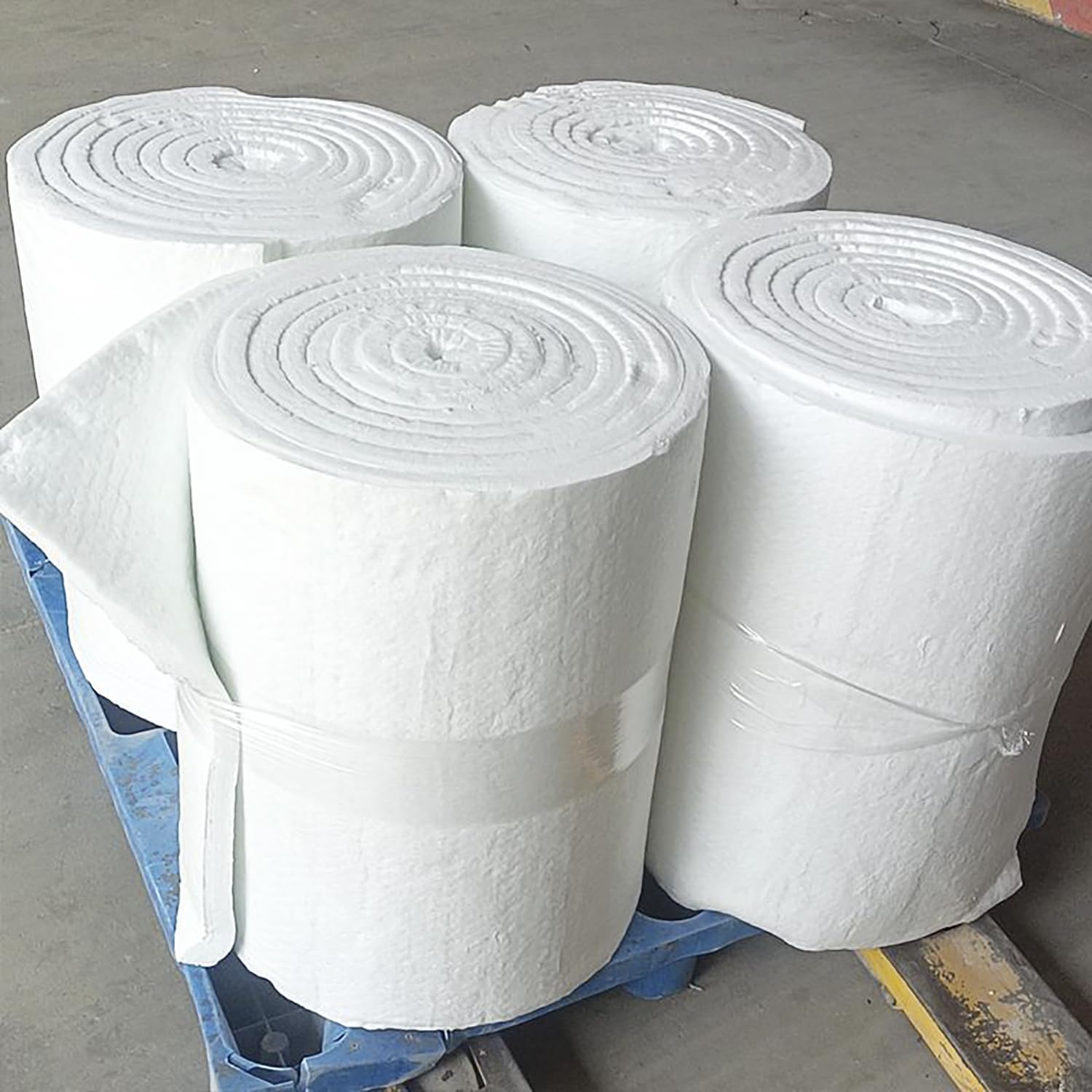 High-Temperature Ceramic Fiber Blanket - 2600°F Fireproof Insulation for Ovens, Dishwashers & Kilns | Heat Resistant Ceramic Wool Blanket (White, 245