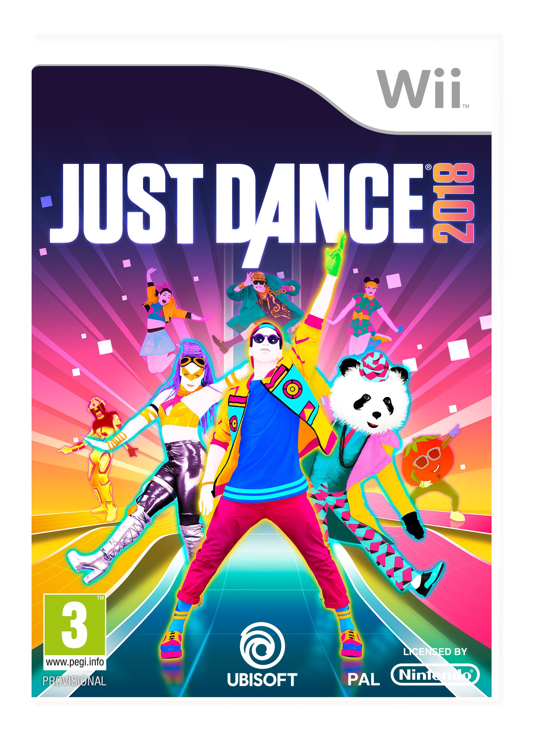 Just Dance 2018 for Nintendo Wii - Fun Dance Game with 40+ Hit Songs | Perfect for Family Parties, Fitness Workouts & Kids Entertainment