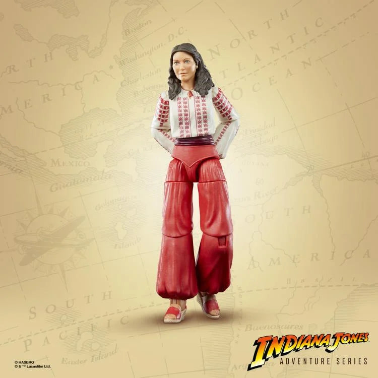 Marion Ravenwood Action Figure - Raiders of the Lost Ark Indiana Jones Adventure Series Collectible Toy for Movie Fans and Display