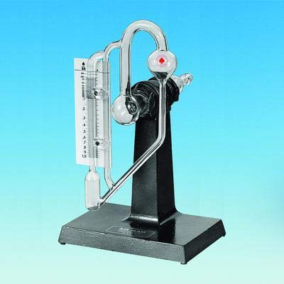 McLeod Vacuum Gauge 8726-36 - 15mm Hg Scale Only for Laboratory & Industrial Vacuum Measurement