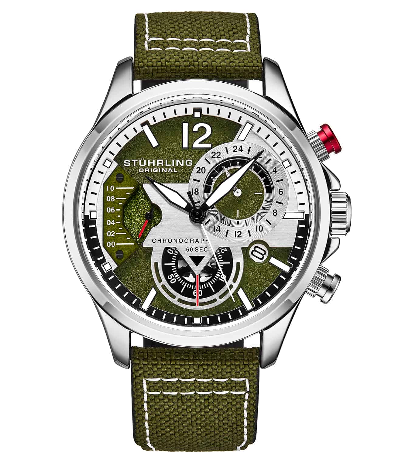 Cordura 4029 Quartz 45mm Aviator Watch - Durable Military-Grade Timepiece for Outdoor Adventures & Aviation Enthusiasts