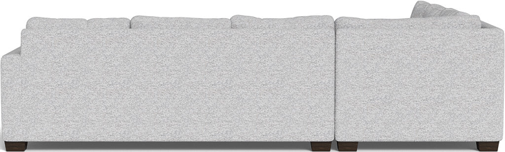 Track 121 Left Corner Sectional Sofa - Modern L-Shaped Couch for Living Room, Family Room & Home Theater - Comfortable Fabric Sectional with Chaise Lounge
