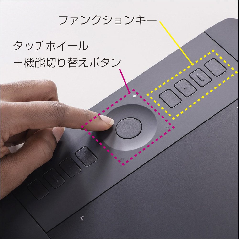 Wacom Intuos Pro Medium (PTH-651/K1) Digital Drawing Tablet with Pen & Touch - Perfect for Graphic Design, Photo Editing & Digital Art Creation