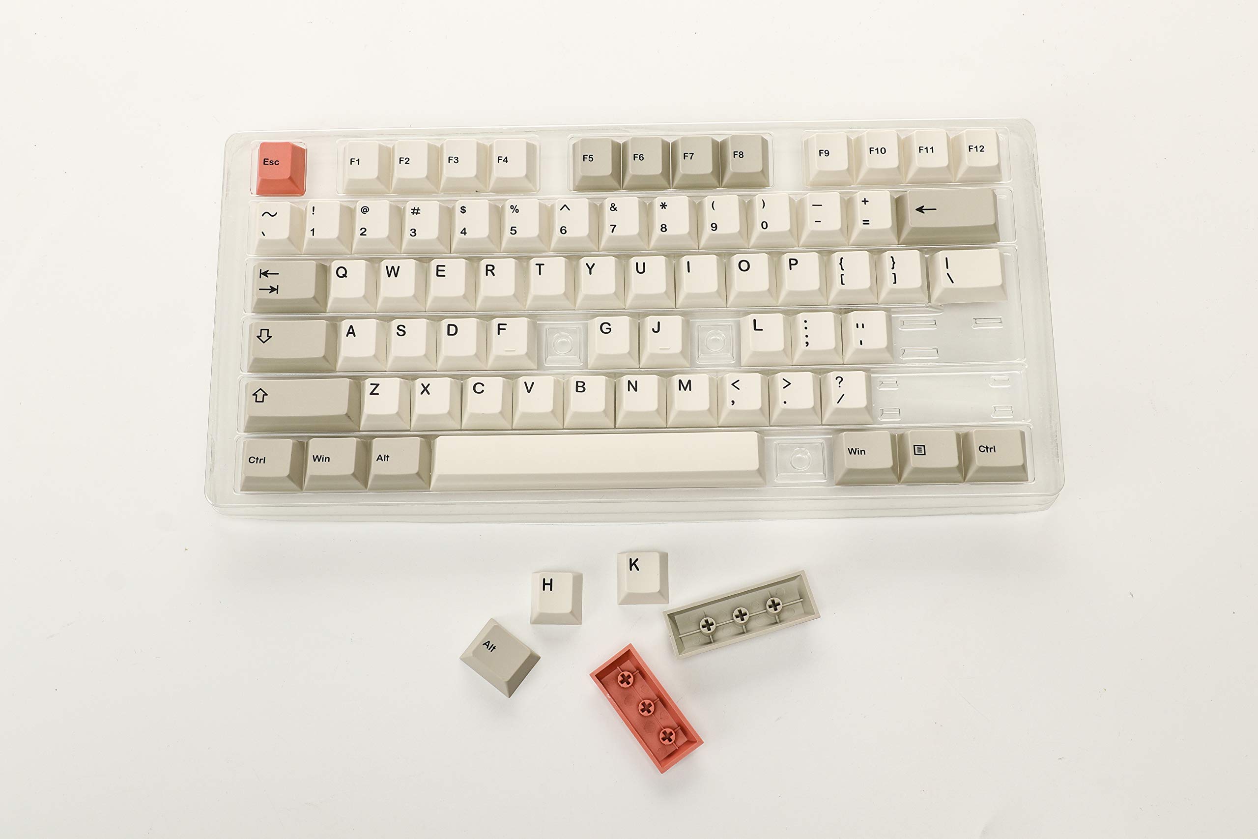 Premium Dye Sublimation Keycaps - Cherry Profile for Custom Mechanical Keyboards | 139 Keys (9009) | Perfect for Gaming, Typing & Mechanical Keyboard Enthusiasts