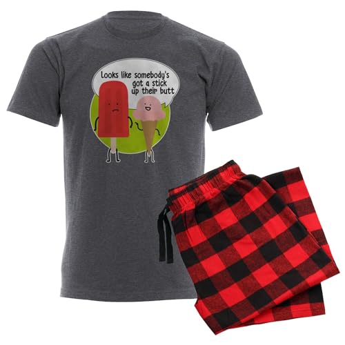 With Red Plaid Pant
