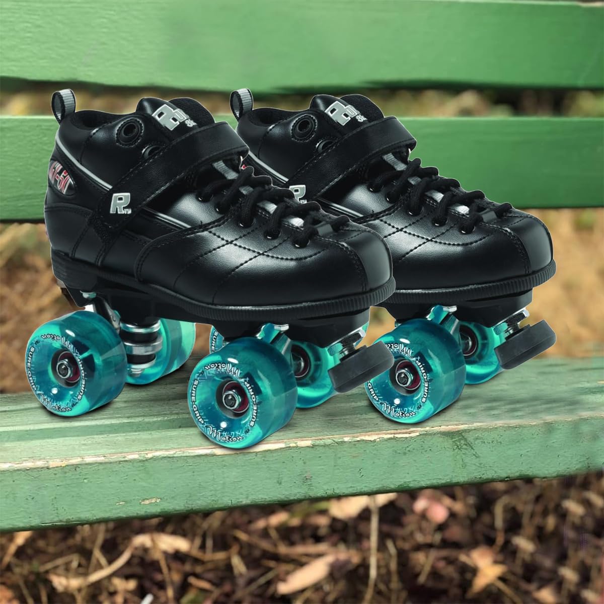Sure Grip GT50 Motion Roller Skates for Men & Women - Lightweight Nylon Composite with 62mm Wheels & ABEC-5 Bearings - Perfect for Outdoor Fitness, Recreation, and Urban Skating