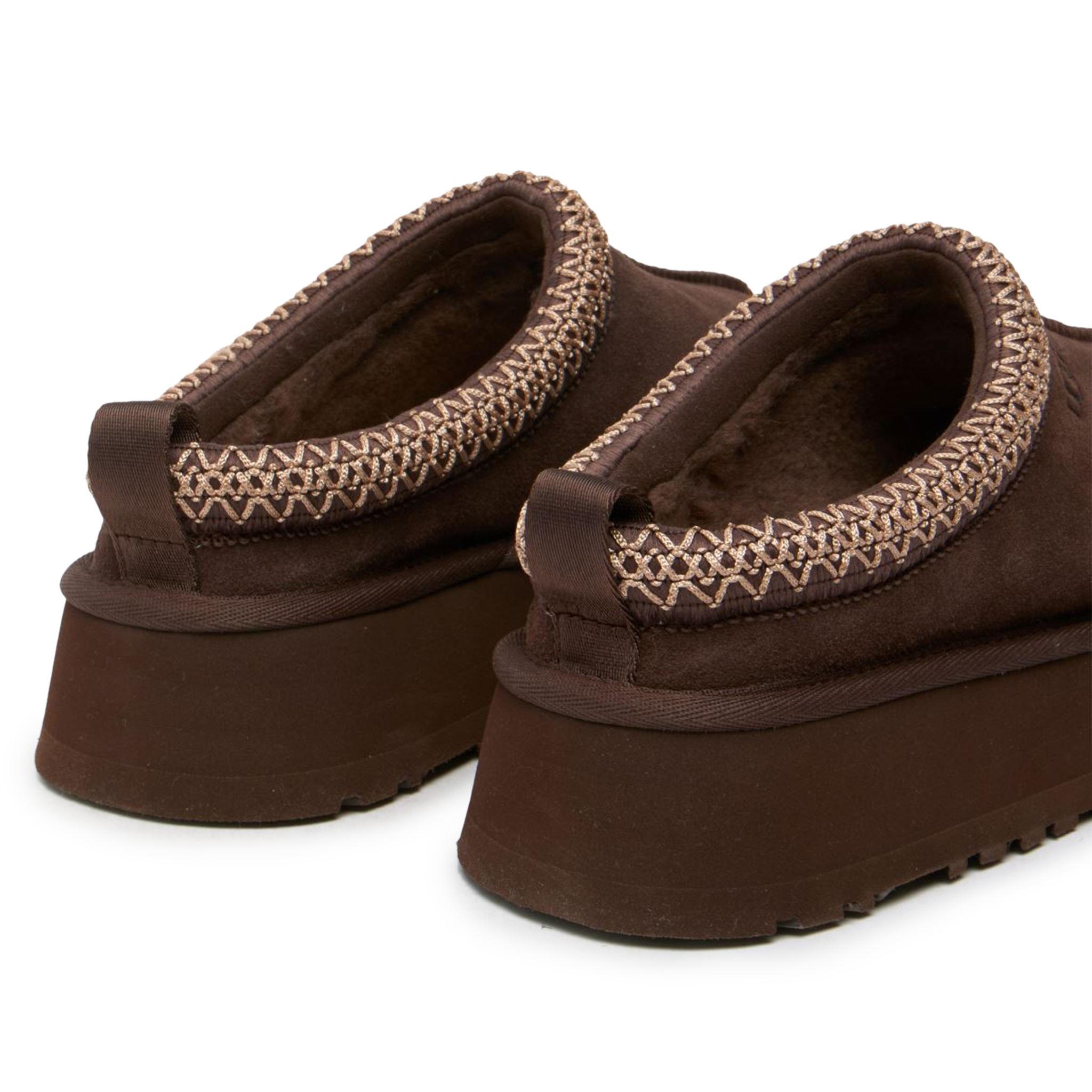 UGG Tazz Platform Burnt Cedar Slippers for Women 2024 - Cozy House Shoes for Winter & Indoor Comfort
