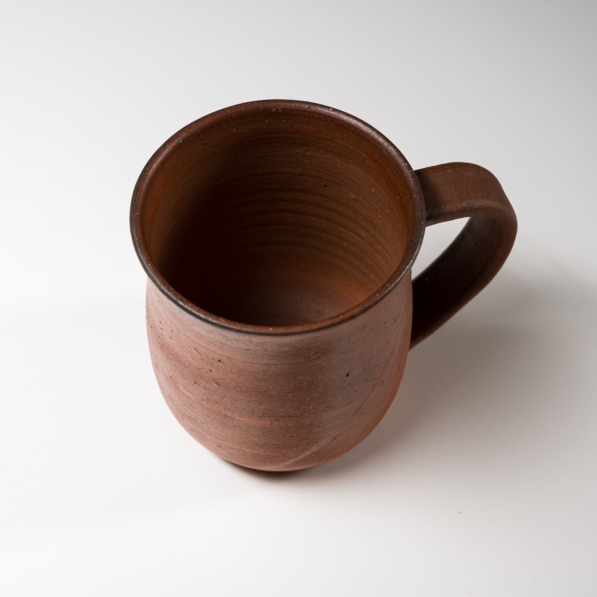 Premium Bizen Ware Pottery Extra Large Mug Cup - Authentic Japanese Hidasuki Ceramic Coffee Cup for Home & Office Use - Perfect for Tea, Coffee & Hot Beverages